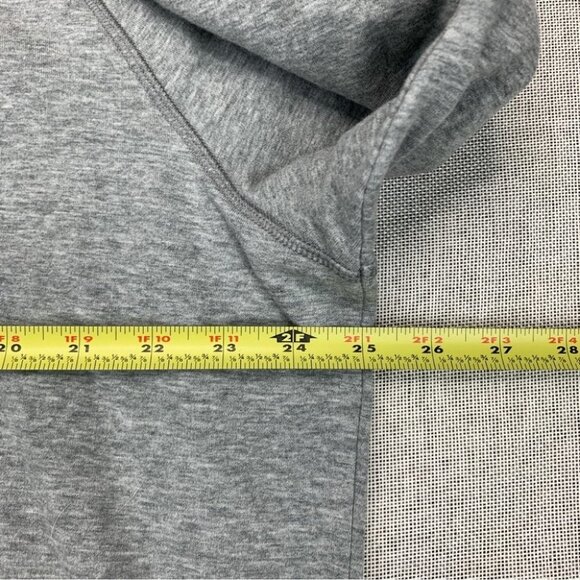 Clubroom Mens Gray Turtle Neck Classic Fit Fleece Sweatshirt XXL - Picture 7 of 9